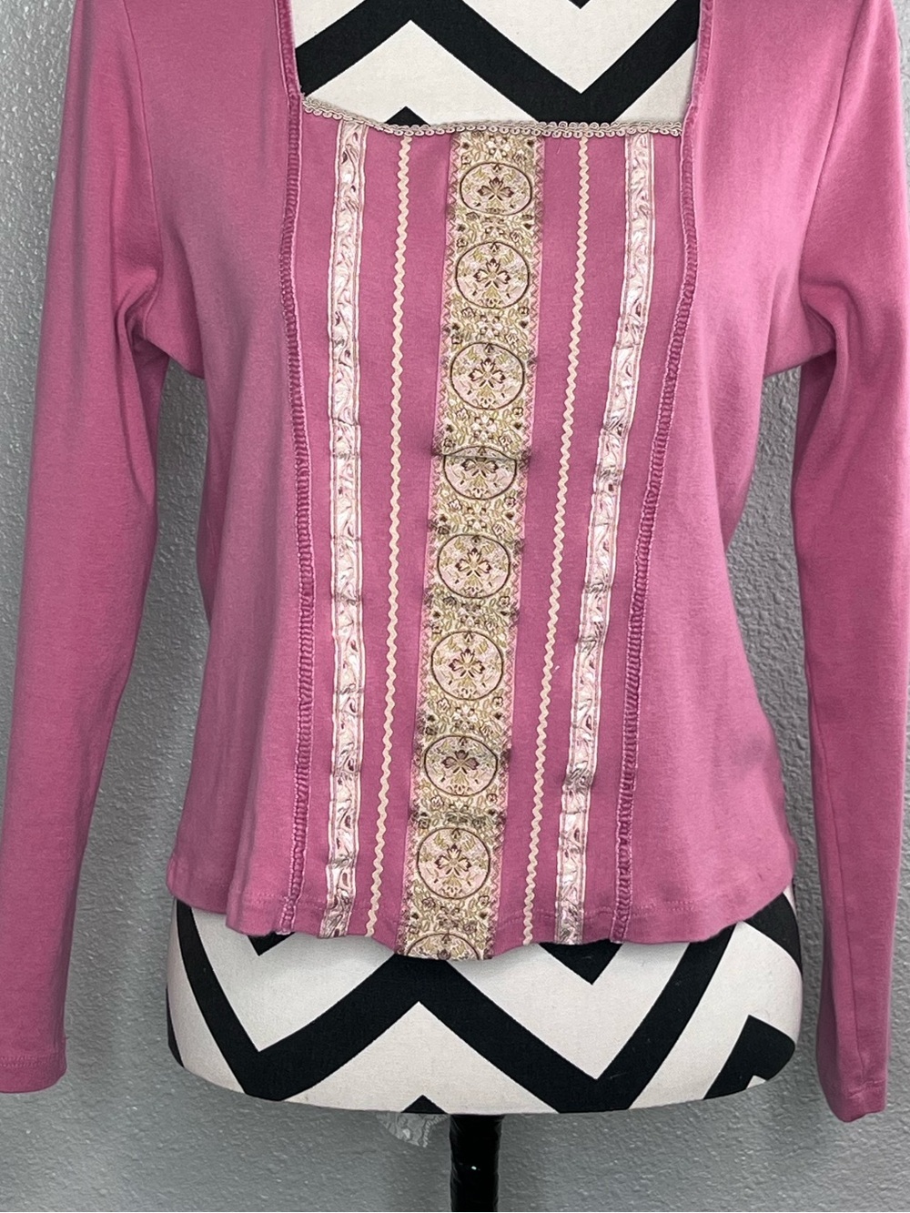 Anthropologie Y2K Sz L Cottagecore Fairycore Boho Milkmaid Top - Picture 5 of 12